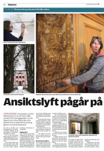 Mariestads Tidning artikel Ansiktslyft pågår 1